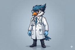 Mascote do Clinic Flow Agent